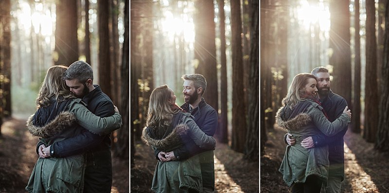 Engagement shoot, Redwood Forest Warburton, Immerse Photography engagement shoots, just engaged, love session