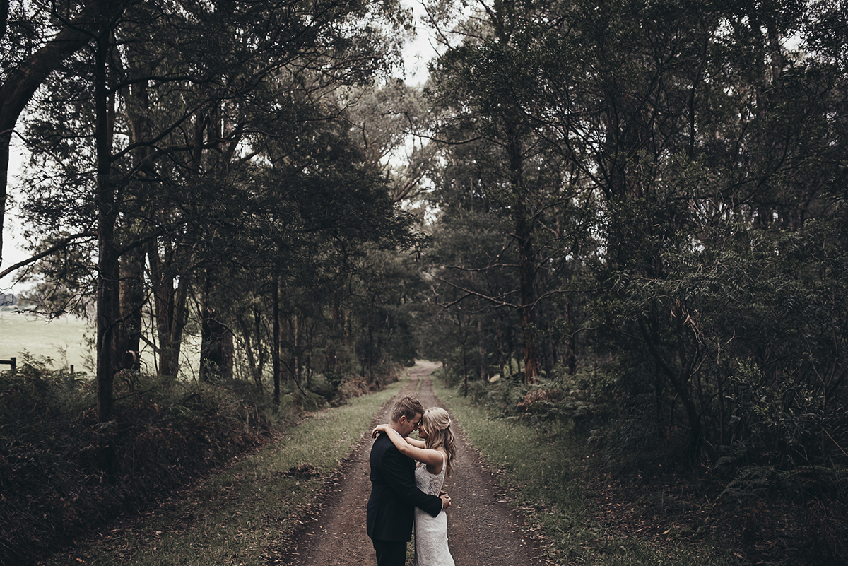 Forest Edge Wedding, Gembrook Wedding, Forest Edge Wedding Photos, Rustic Wedding, Combi Wedding Car, Forest Wedding, Jane Hill Bridal Gown, Hello Blossoms, Bloominel,