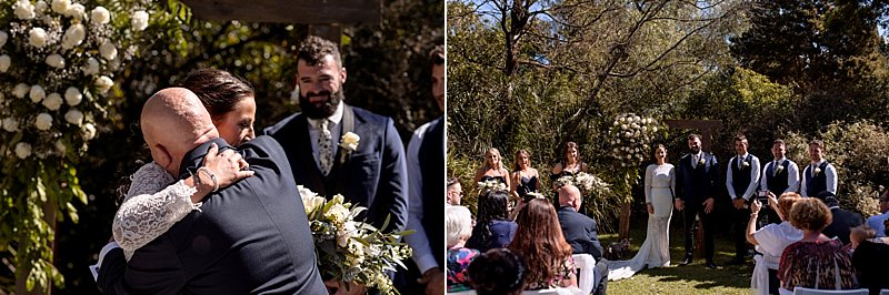 Melbourne Zoo Weddings, Zoo Weddings, Melbourne Zoo Wedding Photos, Combi wedding Car, Bride, Groom, Groom on Harley, Groom Tattoos, Julie Byrne Celebrant,