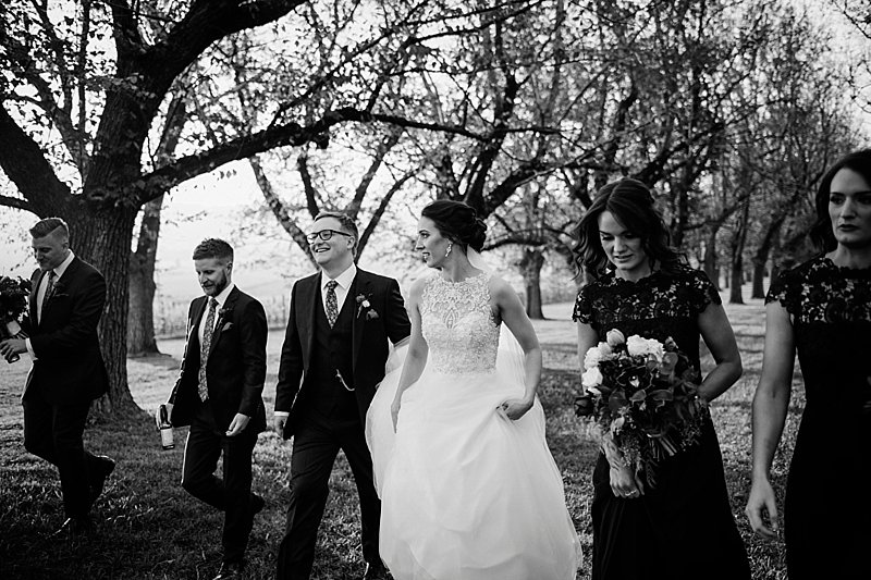 Yering Station Wedding, Yering Station, Yarra Valley Wedding, Yarra Valley Sunset, Yering Station Sunset, Bride, Groom, Autumn wedding, Raffaele Cuica Bridal Couture, Matt Finch Celebrant, Sugarbee FlowersYering Station Autumn Wedding, Bride Prep, Bridesmaids, Black Bridesmaids dress, Ceremony