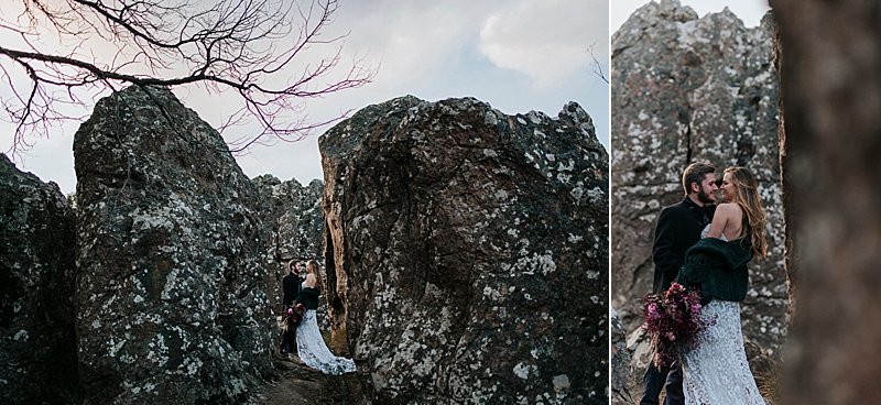 Hanging Rock Elopement, Elopement, Wedding, Rue de Seine Dress, Boho Elopement, Picnic at Hanging Rock, Picnic at Hanging Rock Elopement, Shannon Jeans Celebrant, Immerse Photography, Naomi Rose Floral Design, Regnier Cakes, Beauty Within Mobile Makeovers, Pampas grass arbour, picnic wedding, Sally Rose White Label Wedding Rings