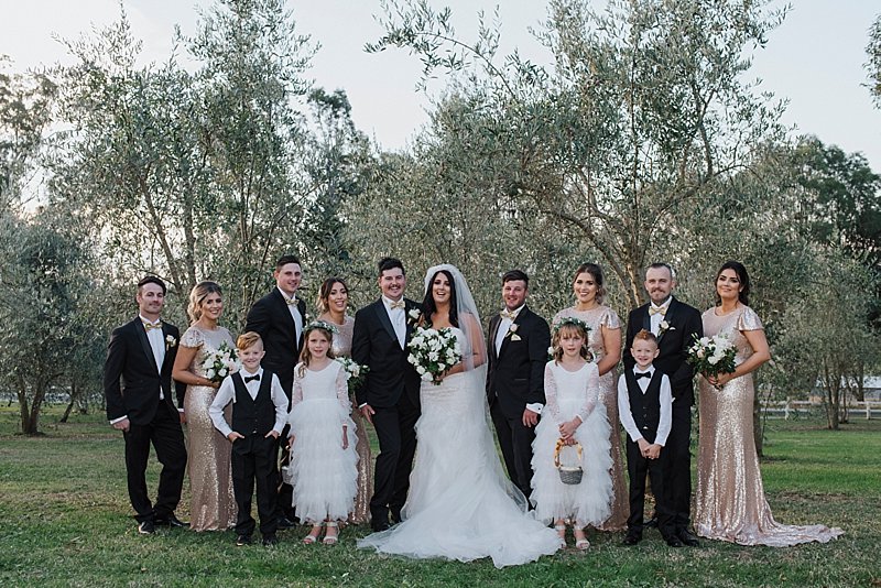 Brandy Creek Estate Weddings, Immerse Photography, Gippsland Weddings, Winery Weddings, Brandy Creek Estate, Smokebombs, Gold Bridesmaid Dresses