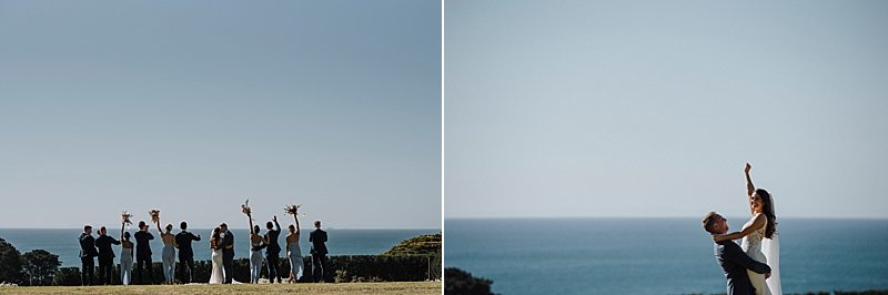 Mornington Peninsula Wedding, Coastal Wedding, Private property wedding, Wedding sunset, Pop up with Style, Bethanylee Flowers, Nikki Fox Films, Luxe Film House, Outdoor Reception