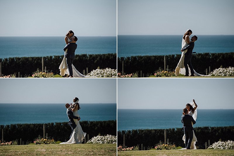 Mornington Peninsula Wedding, Coastal Wedding, Private property wedding, Wedding sunset, Pop up with Style, Bethanylee Flowers, Nikki Fox Films, Luxe Film House, Outdoor Reception