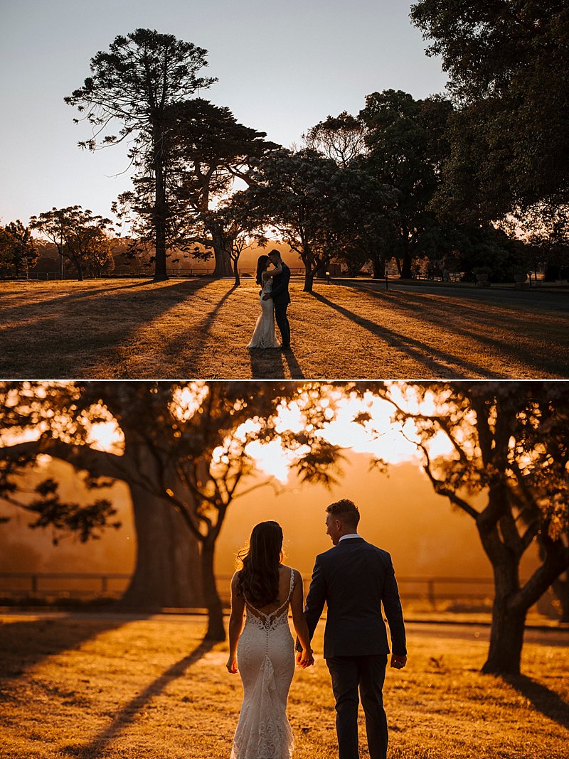 Mornington Peninsula Wedding, Coastal Wedding, Private property wedding, Wedding sunset, Pop up with Style, Bethanylee Flowers, Nikki Fox Films, Luxe Film House, Outdoor Reception