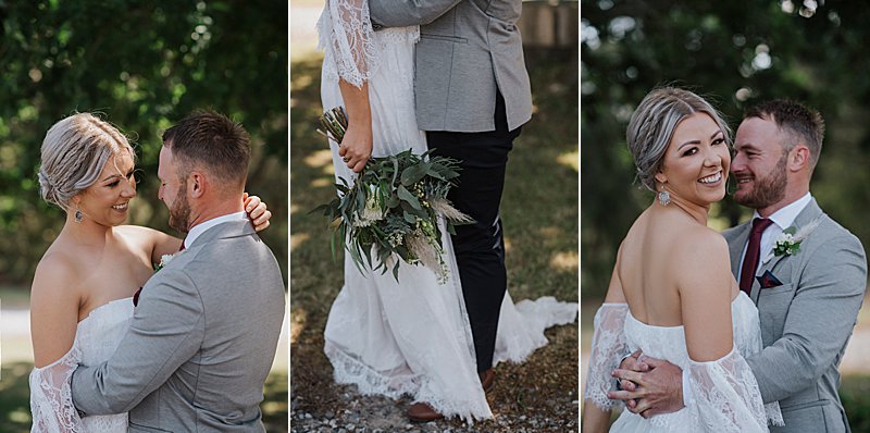 Country Wedding, Private Property Wedding, Gippsland Wedding, Marquee Wedding, Otto & Chaise, Grace Loves Lace Dress, First Look, Gippsland Wedding Photographer, Ido Ido Magazine