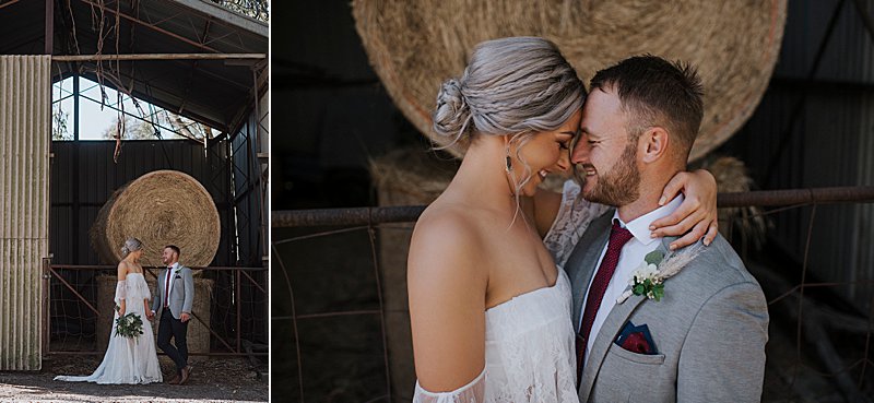 Country Wedding, Private Property Wedding, Gippsland Wedding, Marquee Wedding, Otto & Chaise, Grace Loves Lace Dress, First Look, Gippsland Wedding Photographer, Ido Ido Magazine