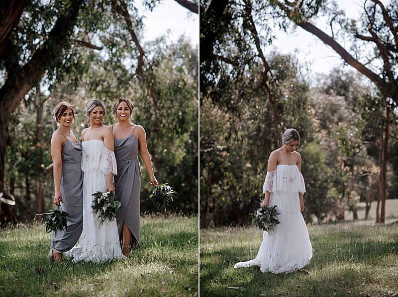 Country Wedding, Private Property Wedding, Gippsland Wedding, Marquee Wedding, Otto & Chaise, Grace Loves Lace Dress, First Look, Gippsland Wedding Photographer, Ido Ido Magazine