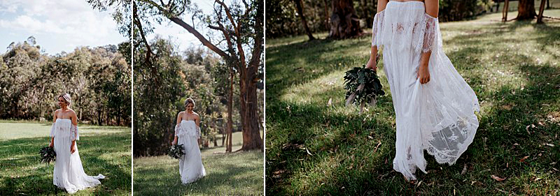 Country Wedding, Private Property Wedding, Gippsland Wedding, Marquee Wedding, Otto & Chaise, Grace Loves Lace Dress, First Look, Gippsland Wedding Photographer, Ido Ido Magazine