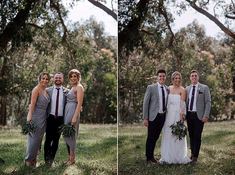 Country Wedding, Private Property Wedding, Gippsland Wedding, Marquee Wedding, Otto & Chaise, Grace Loves Lace Dress, First Look, Gippsland Wedding Photographer, Ido Ido Magazine