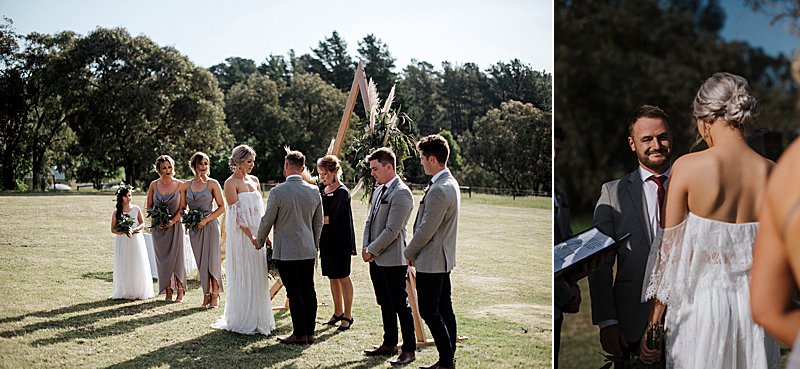 Country Wedding, Private Property Wedding, Gippsland Wedding, Marquee Wedding, Otto & Chaise, Grace Loves Lace Dress, First Look, Gippsland Wedding Photographer, Ido Ido Magazine