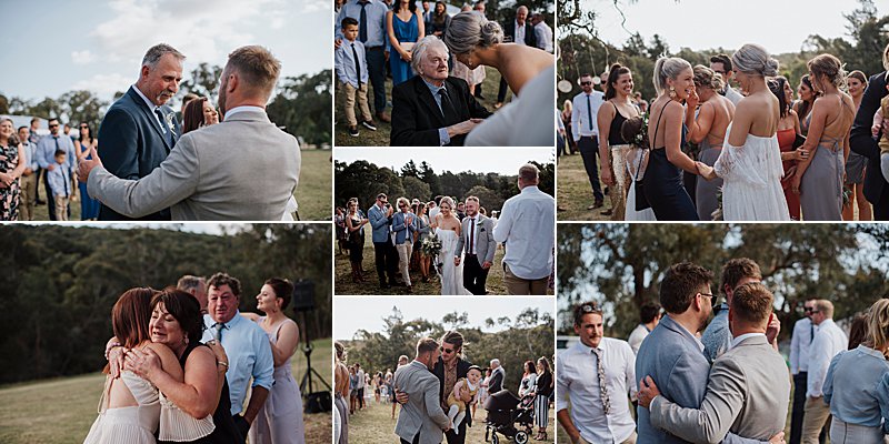 Country Wedding, Private Property Wedding, Gippsland Wedding, Marquee Wedding, Otto & Chaise, Grace Loves Lace Dress, First Look, Gippsland Wedding Photographer, Ido Ido Magazine