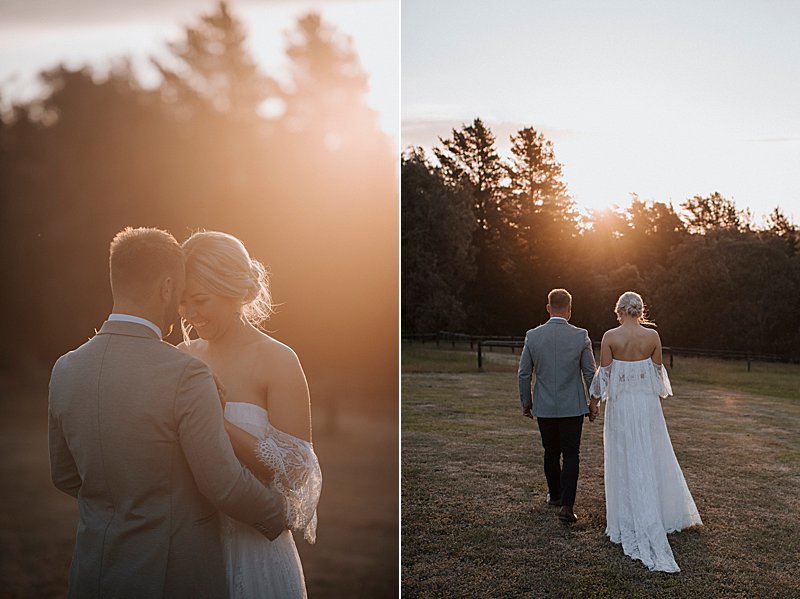 Country Wedding, Private Property Wedding, Gippsland Wedding, Marquee Wedding, Otto & Chaise, Grace Loves Lace Dress, First Look, Gippsland Wedding Photographer, Ido Ido Magazine