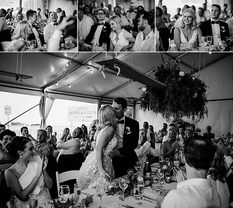 Metung Wedding, Gippsland Wedding, Ivory Tribe real wedding, private property wedding, bride style, bluebell bridal, MJ Bale Groom, Metung Yacht Club Reception