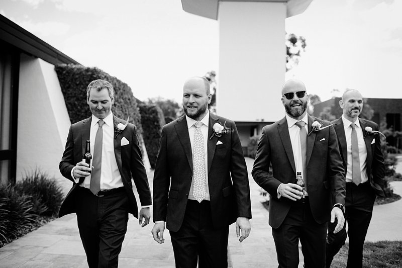 Michelton Winery Wedding, Groom, Groomsmen