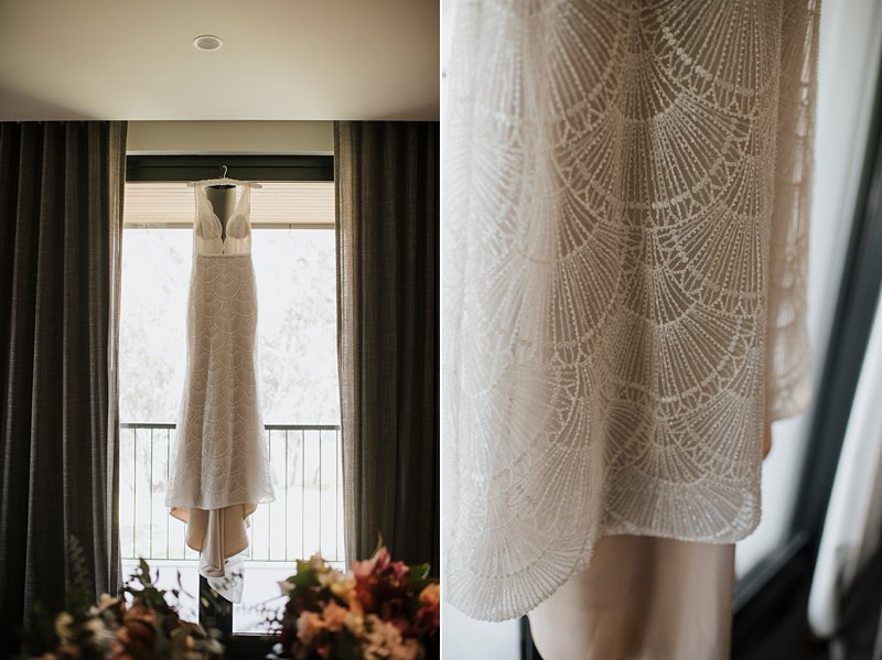 Michelton Winery Wedding, Michelton Winery Hotel, Bride Prep, Jane Hill Bridal Dress