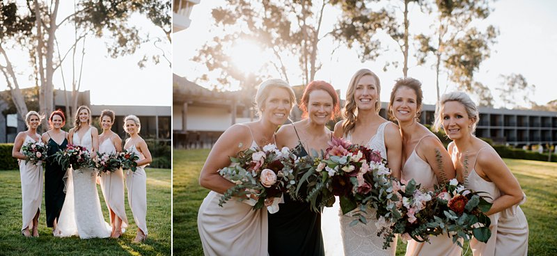 Michelton Winery Wedding, Michelton Winery Hotel, Bride & Bridesmaids, Shona Joy Bridesmaids dresses