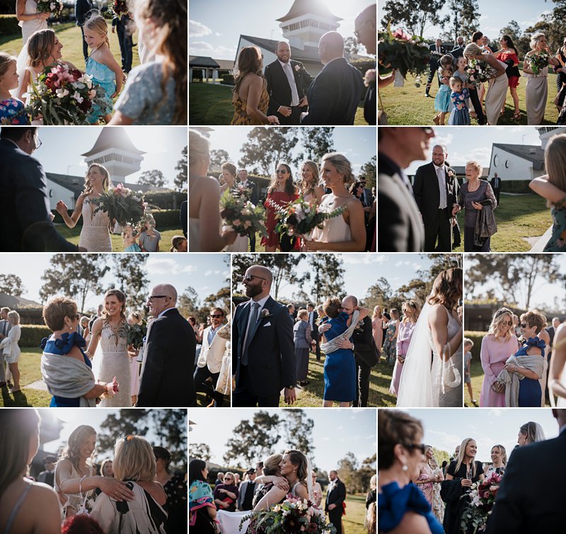 Michelton Winery Wedding, Michelton Winery Hotel, Ceremony, Congratulations, candids