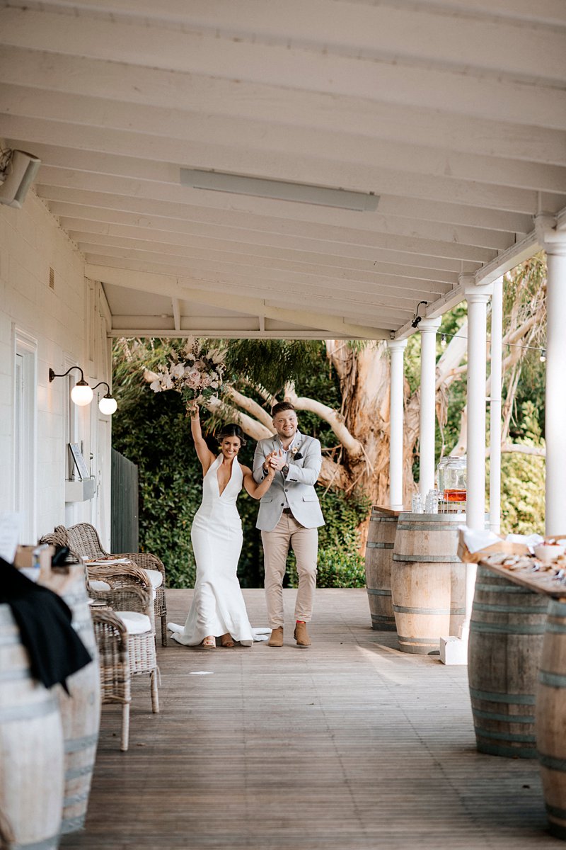 Bride and Groom intro, The Farm Yarra Valley