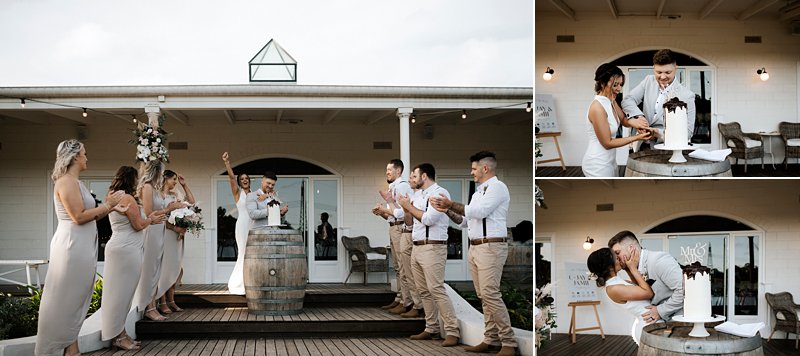 Cake Cut, The Farm Yarra Valley