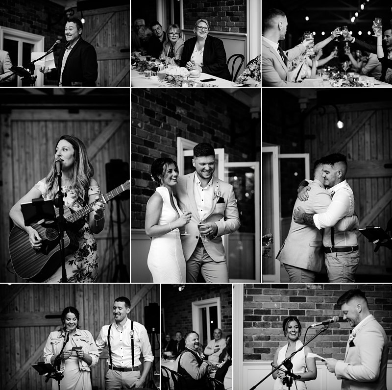 The Farm Wedding Speeches