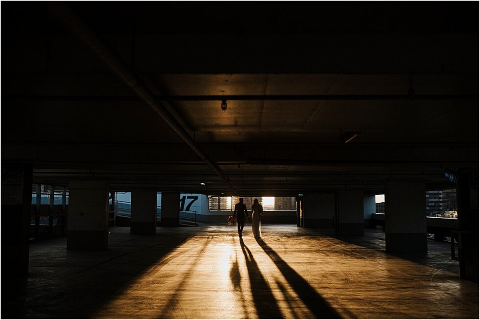 Twelve South Bridal, Emily Membrey Elopement , Tim Membrey AFL, Rooftop City Style Elopement